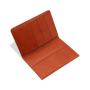 Custom logo men leather credit card holder wallet leather slim card holder wallet for men