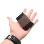 Customized leather mini card holder smart wallet leather rfid blocking slim card holder for men