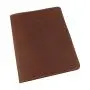 Customized Leather Dairy Agenda Cover Refillable Handmade Genuine Leather Notebook Cover for A5 A6