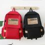 ZR886 New Schoolbag Sets Fashion Student Backpack Boy Girl Senior High Quantity Canvas 5-piece-set Laptop Bag Travel