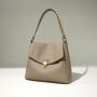 New top layer cowhide versatile single shoulder crossbody large capacity women's bag