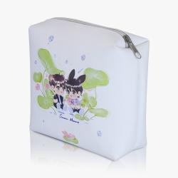 Custom Printed Portable Storage Bag Toiletries Organizer Couple Travel Cosmetic Bag Hanging Waterproof Wash Pouch