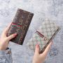 Hot Selling fashion clutch bag luxury money clip factory wholesale print long folding women's wallet