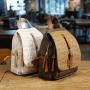 Student School Bag Business Travel Backpack 2024 Cross Border New Fashion Large Capacity Soft Leather PU Polyester Lady Backpack