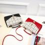 Hot sales women's bag 2024 new fashion small square bag beaded casual simple Korean style diagonal shoulder cross body bag