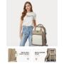 LOVEVOOK 15.6 17 Inch Business College School Computer Backpack Bag Purse with USB Port Casual Travel Laptop Backpack for Women