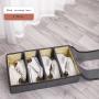SN004 New Fashion 6 Space Storage Shoe Box Waterproof Zipper Portable Storage Shoe Bag for Travel Organizer Shoe Set Bag