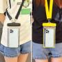 SN076 PVC Waterproof Mobile Phone Dry Bag for Swimming Simple Crossbody Lanyard Transparent Waterproof Case Messenger Hand Pouch