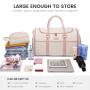 Lovevook Large Durable Duffel Bags with Shoes Compartment Wash Bags portable Carry on Ladies Luggage Travel Duffel Bags 2pcs