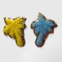 RTS Different Shape Patches Custom Embroidery  Chenille Patches With 3M Sticker Self Adhesive Embroidery Patches