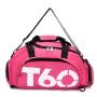 LX065 Lightweight Sports Bag for Women Men Duffle Bag with Shoes Compartment and Adjustable Strap Foldable Travel Duffel Bags