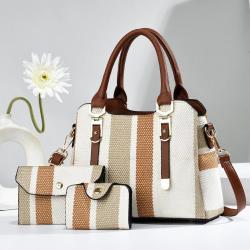 2024 Bags Set New Designer Purses High Quality  3 in 1 Luxury Bags Women's Handbags