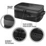 Smell Proof Case Stash Box with Combo Lock Smell Proof Container with Shoulder Strap
