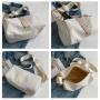 KBW348 Fashion Senior Sense of Fitness Bag Female Small Cross Section Casual Solid Color Shoulder Crossbody Toast Bag