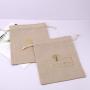 Jute Drawstring bag, Cosmetic Packaging Bag
