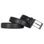 Factory direct leather men belt adjustable leather strap belt pin buckle belt for men