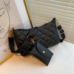 Novelty Style Vegan Leather Ladies Designer Tote Handbag Fashion Woven Magnetic Tote Shopping Bag Hobo Shoulder Bag for Women
