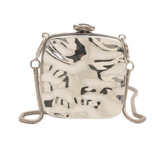 2024 Fashion Bags New Shiny Acrylic Chain Bag One Shoulder Mini Headphone Bag For Women