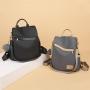 Waterproof Oxford Cloth Travel Backpack Handbag Larger Capacity Anti-Theft Shoulder Bag Crossbody Schoolbag For Women