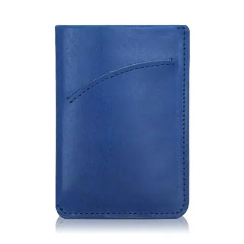 Minimalist Slim Credit Card Holder Business RFID Blocking Wallet Leather Card Holders High Capacity Leather Mini Card Holder