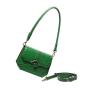 2024 Luxury Genuine Leather Bags Crocodile Design Women's Shoulder Bag With Triangle Button