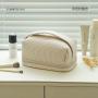 Makeup Bag With Large Capacity PU Cosmetic Bags Portable Toiletries Storage Bag