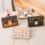 Hot Selling Women's Fashion Chain Crossbody Purse Bag Small Flap Shoulder Bags Single Strap Portable Chain Women Handbags