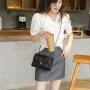 Newest Chain Women Bags Shoulder Bag Lock Button Sling Bags For Women Square Shape Pu Quality Shoulder Purse Bolsa Wholesale