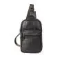 Top layer cowhide outdoor chest shoulder bag men's bag casual genuine leather chest bag