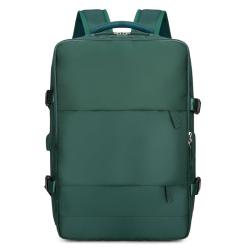 2024 Newly Designed Elegant Waterproof Oxford Fabric Casual Laptop Backpack High Capacity USB Feature Soft Carry Shoulder PC