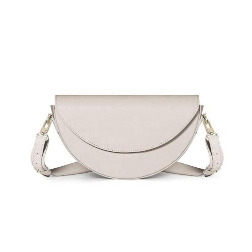 Trendy Solid Color One-shoulder Cross-body Bag Half Moon Saddle Bag Dumplings Bags for Women purses and handbags