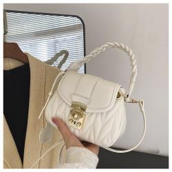 Lady Knitting Hand Women Fashion Handbags Wholesale Women Handbags Diamond Embroidered Designer Shoulder Bags Quality Handbags