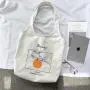 OEM&ODM Custom Printed Plain Cotton Canvas Tote Bag Large Reusable Canvas Cotton Shopping Bag With Logo