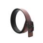 Reversible Black & Brown Genuine Leather Belts For Men With Custom Luxury Stainless Steel Buckles