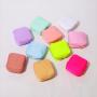 Stock 17 Colors Plain Nylon Personalized Waterproof Toiletry Bridesmaid Gifts Birthday Gift New Year Gift Cosmetic Makeup Bag