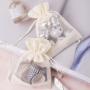 Latest Wholesale Organza Wedding Party Welcome Favor Bags Burlap Drawstring Gift Pouch Bag
