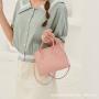 Foreign Trade Women's Bag 2021 New Korean Alligator Women's Portable Small Square Zipper Bag Single Shoulder Messenger Bag PU