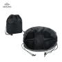 COSMET BAG CASE Travel Makeup  Barrel Cosmetic Bag with Drawstring Portable Small Makeup Pouch Cute Makeup Bag Organizer