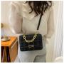 2022 Summer Popular Small Bag Korean Simple Checker Biscuit Bag Versatile Western Network Red One Shoulder Crossbody Bag