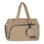 HR759 Unisex Carrying Short Distance Travel Bag Nylon Business Trip Large Reinforced Luggage Bag Leisure Bag with Small Purse