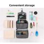 High Capacity Toiletries Organizer Storage Cosmetic Cases Travel Waterproof Portable Women Makeup Hanging Toiletry Cosmetic Bags