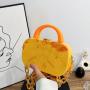 Trendy acrylic box bag candy chain woman shoulder bag evening bag woman pvc purses handbags for ladies