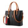 2023 Fashion Litchi Handbag Large Capacity Casual Women's Shoulder Bag Tassel Luxury Messenger Bag