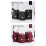 HR628 New Handheld One Shoulder Bento Bag Freshness Preservation Insulation Lunch Box Bag Oxford Round Barrel Insulation Bag