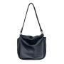Korean Summer Women New Macaron Color Shoulder Bag Fashion PU Leather Handbag Soft Side Drawstring Pleated Small Square Bag