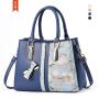 Factory Wholesale Vegan Leather Crossbody Messenger Bag Fashion Purse And Handbag For Women
