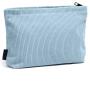 Custom Logo Zipper Makeup Bag Corduroy Cosmetic Organizer Toiletry Bag Travel Portable Make Up Wash Bag