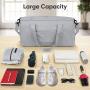 Latest Waterproof Sports Gym Oxford Duffel Bag Lightweight Carry On Tote Luggage Bag With Shoe And Wet Clothes Compartments