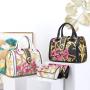 Fashion printing hand bags for women set of two ladies bags large capacity female bag top selling trending manufacturer 29 cm