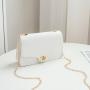 Korean crocodile lock chain bags phone small shoulder bag for fashion women's handbag 2023 luxury ladies